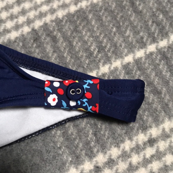 Splendid Navy NWT blue bikini bottom ~ size XS - Picture 3 of 5